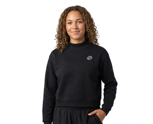 Lounge Mock-Neck Sweatshirt