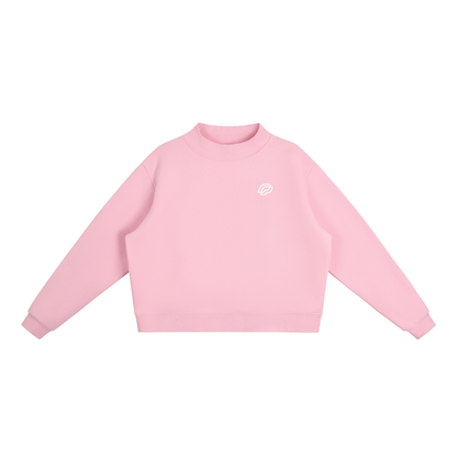 Lounge Mock-Neck Sweatshirt