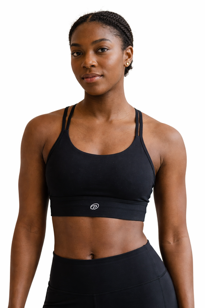 Strappy Criss-Cross Sports Bra