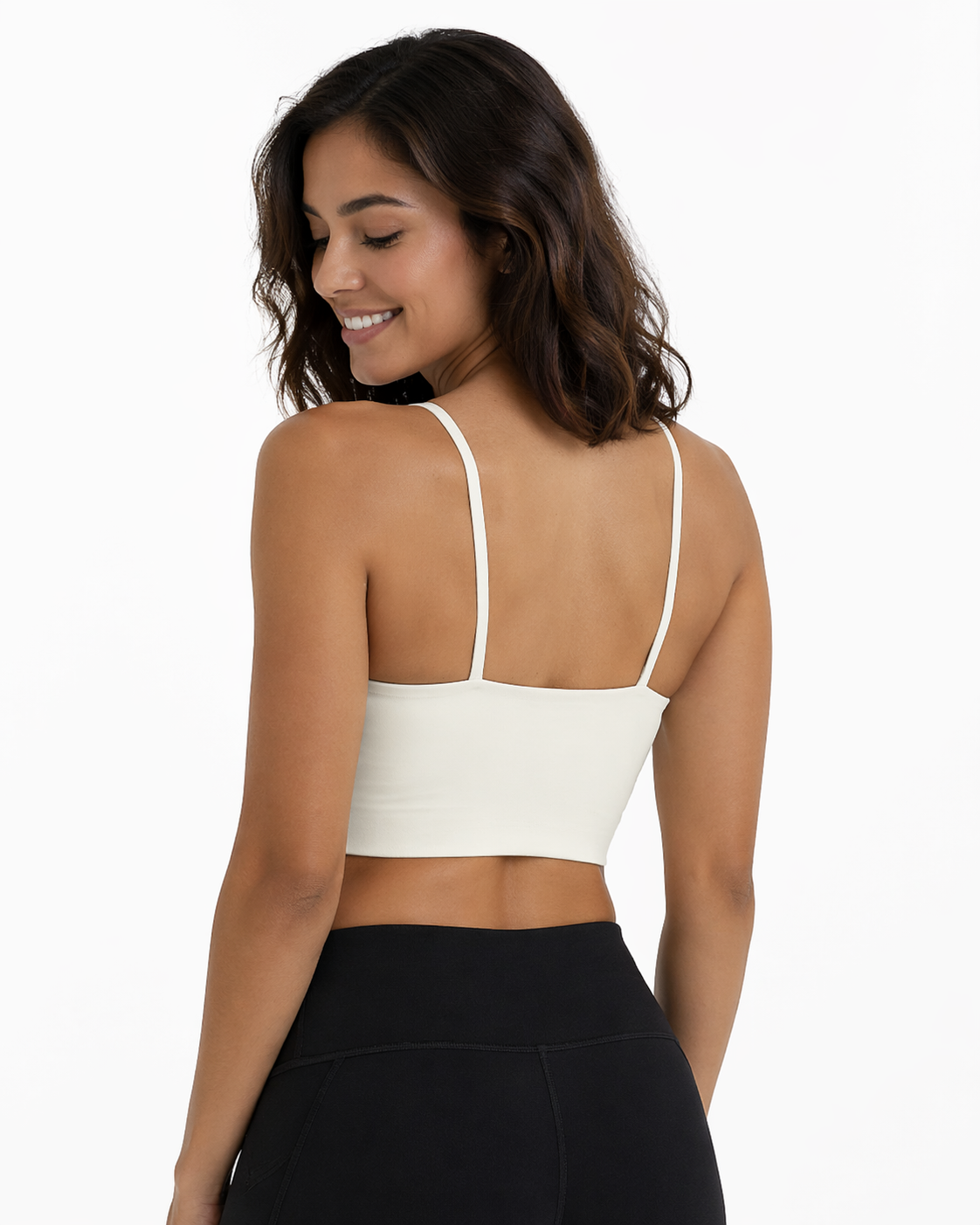 Spaghetti Strap Yoga Sports Bra