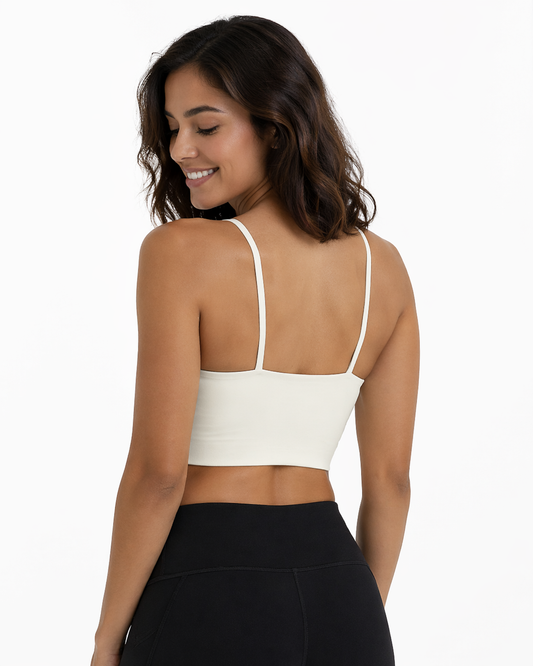 Spaghetti Strap Yoga Sports Bra