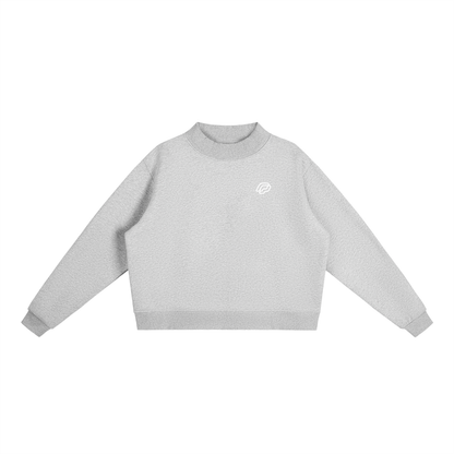 Lounge Mock-Neck Sweatshirt