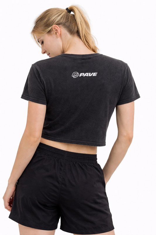 Athlete Washed Crop Top