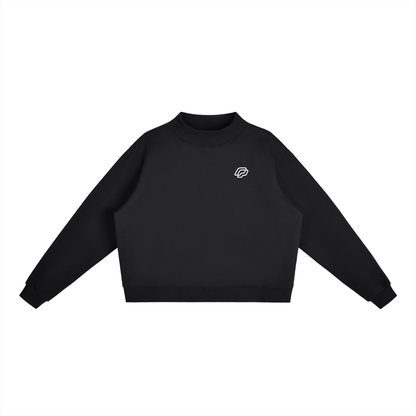 Lounge Mock-Neck Sweatshirt