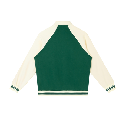 Captain's Emblem Letterman Jacket