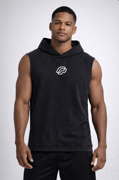 Grit Sleeveless Hoodie