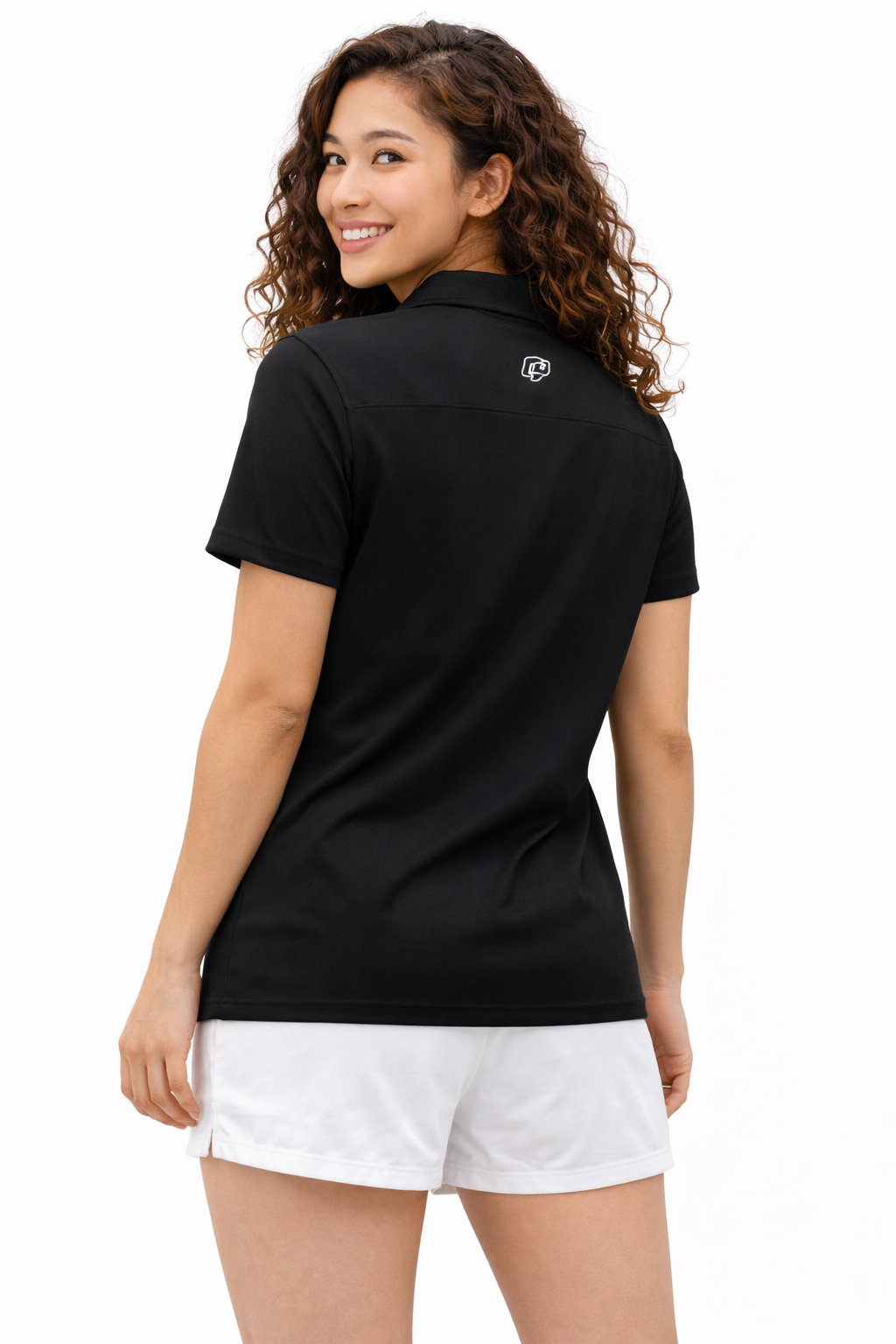 Unisex Quarter-Zip Polo Shirt
