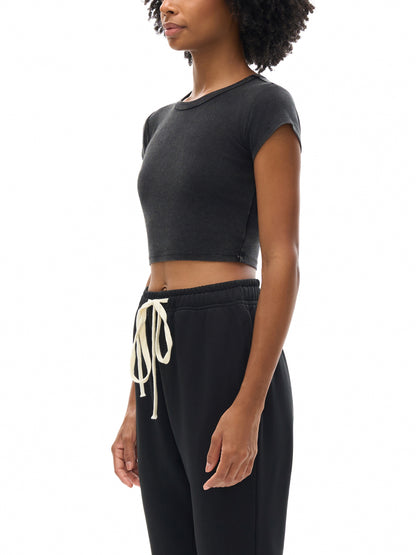 Athlete Washed Crop Top
