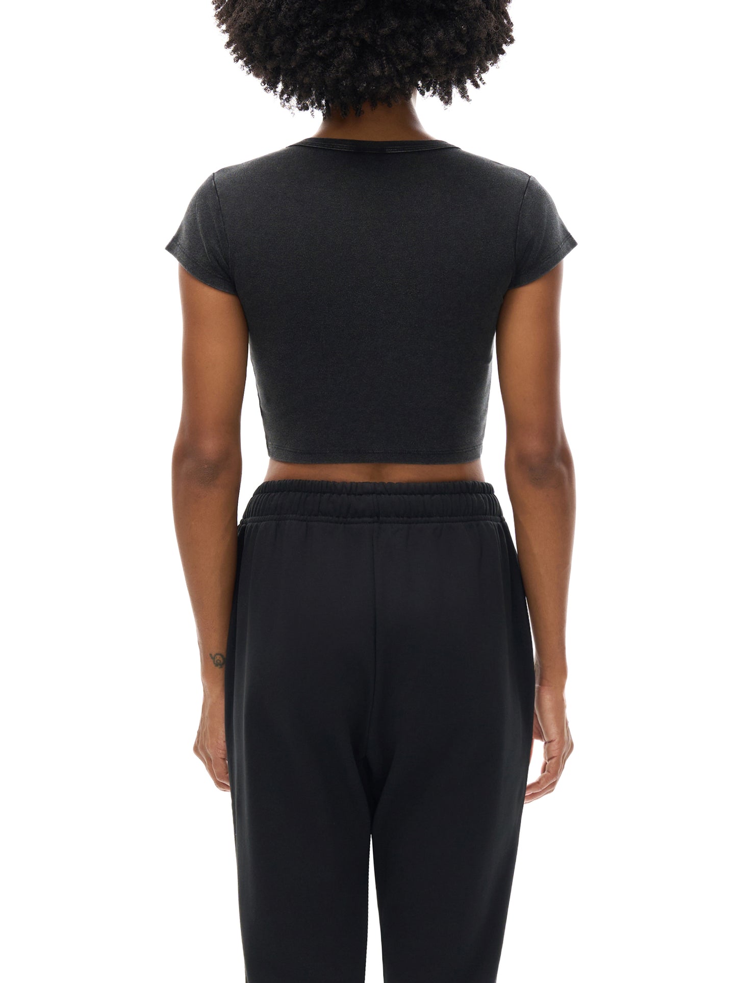 Athlete Washed Crop Top