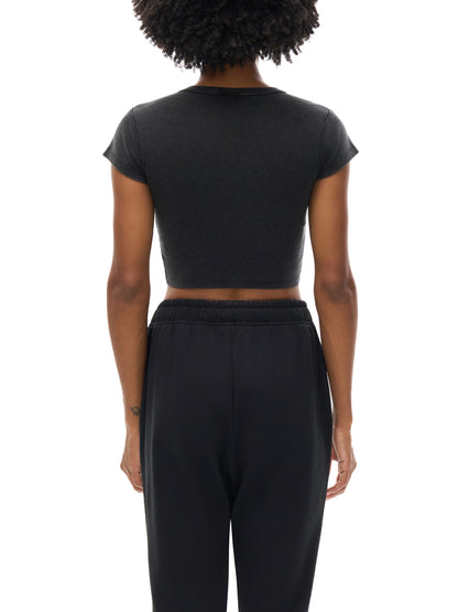 Athlete Washed Crop Top