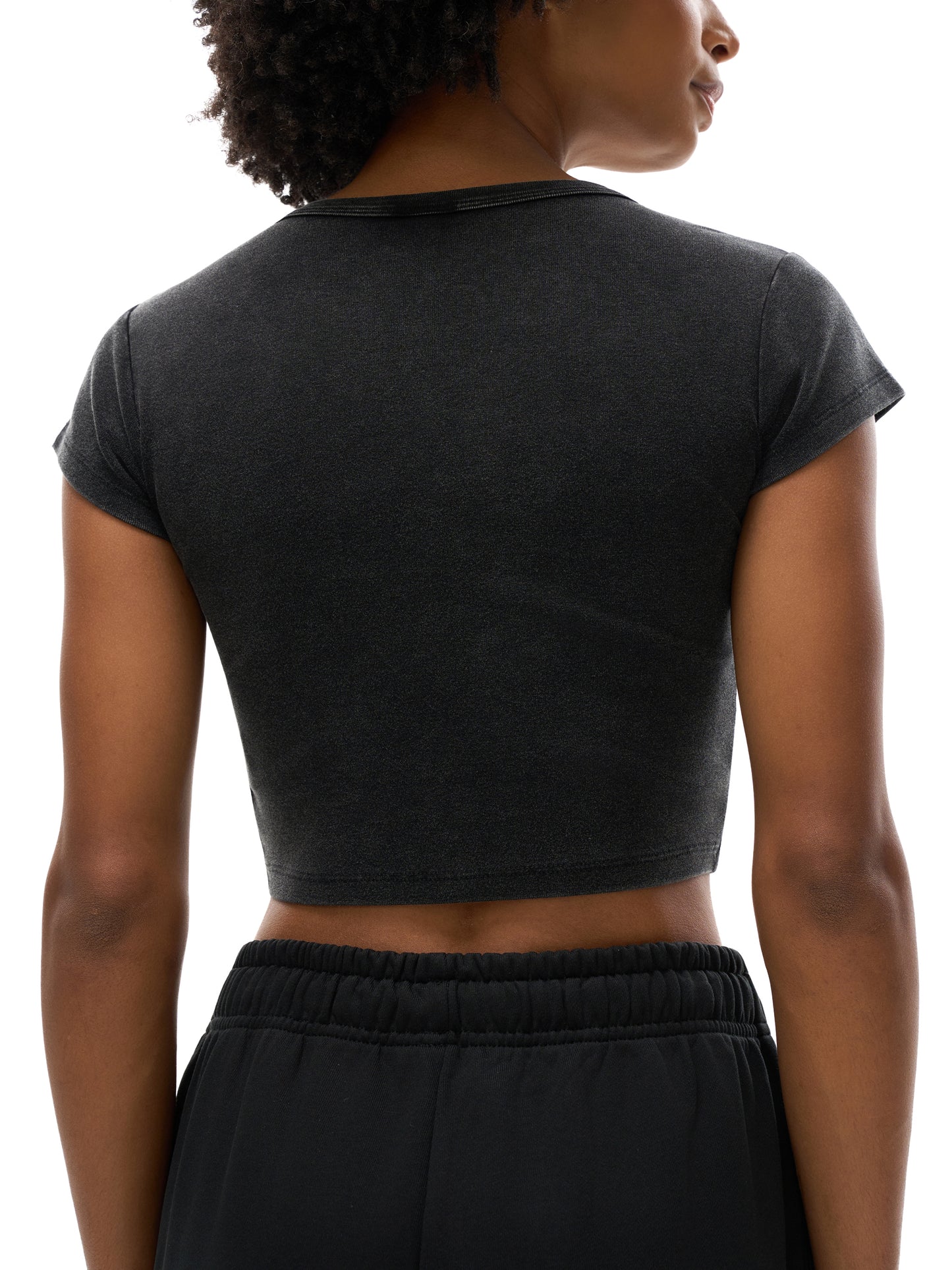 Athlete Washed Crop Top