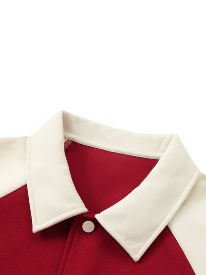 Captain's Emblem Letterman Jacket